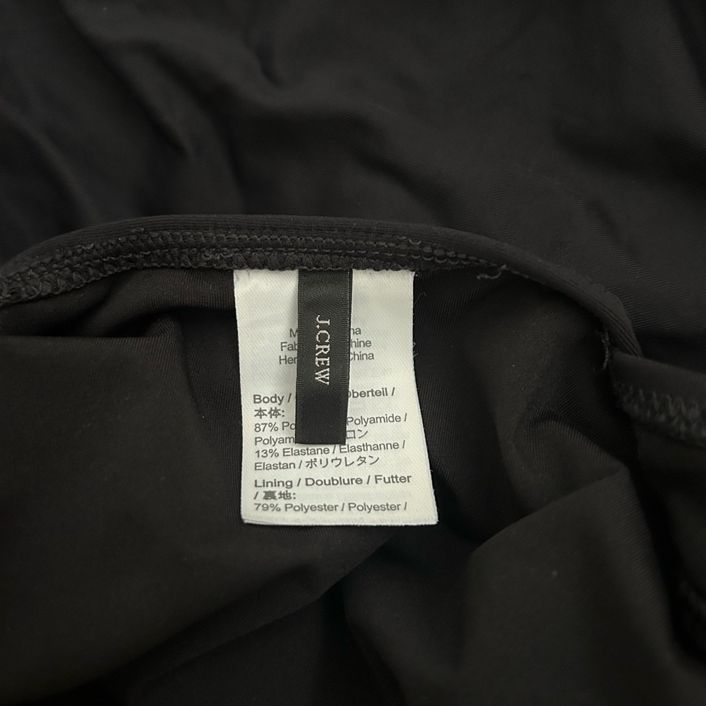J. Crew Ruched V-neck one-piece swimsuit - Picture 7 of 8